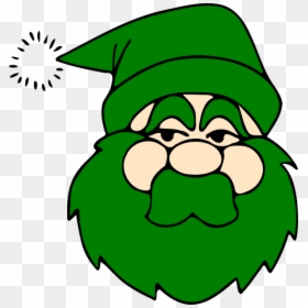Santa Clip Art, HD Png Download - green santa hat png