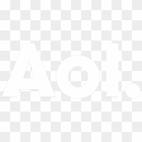 Aol Logo White Png, Transparent Png - aol png