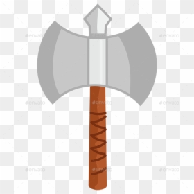Kid Viking Vector, HD Png Download - viking axe png
