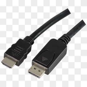 Hdmi Png -cv0055b Cable Displayport To Hdmi, 2m, Black - Micro Usb Single Screw, Transparent Png - hdmi cable png