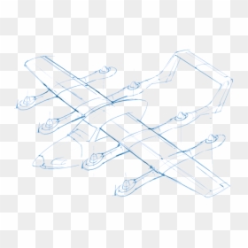 Sketch, HD Png Download - airplane with banner png