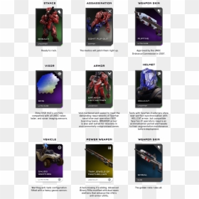 Halo 5 Req Cards, HD Png Download - halo 5 guardians png