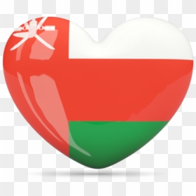 Download Flag Icon Of Oman At Png Format - Oman Flag Heart Shape, Transparent Png - football heart png