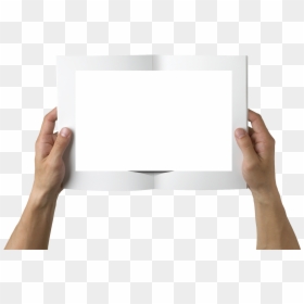 Paper, HD Png Download - hand holding paper png