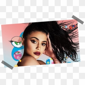 Kylie Jenner Accused Of Copying Art Work In Trailer - Kylie Jenner Naked Magazine Cover, HD Png Download - kylie jenner lips png