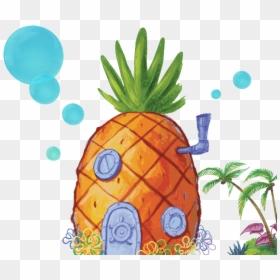 Spongebob Squarepants, HD Png Download - spongebob pineapple png