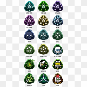 Halo Reach Infection Medals, HD Png Download - halo 5 guardians png