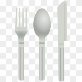 File Knife And Spoon - Spoon Clip Art, HD Png Download - plastic spoon png