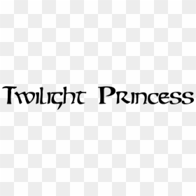Legend Of Zelda - Legend Of Zelda Typography, HD Png Download - twilight princess hd logo png