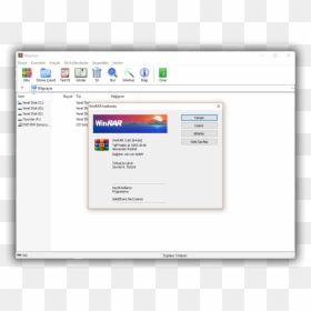 Transparent Winrar Png - Winrar Serial Key 5.61, Png Download - winrar png