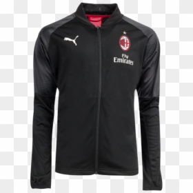 Men's Team Knitted Jumper Grey 2018 Mercedes Amg Petronas, HD Png Download - ac milan logo png