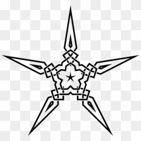 Line Art,star,symmetry - Png Transparent Starfish Clipart, Png Download - starfish clip art png