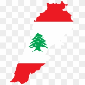 Flag Of Lebanon National Flag - Lebanon Capital City Map, HD Png Download - taiwan flag png
