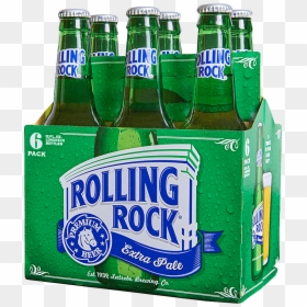Rolling Rock 12 Pack Cans, HD Png Download - rolling rock logo png