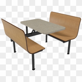Monticello Maple Benches, Bronze Legacy Table Top With - Pizzeria Contour Booth, HD Png Download - wood table top png
