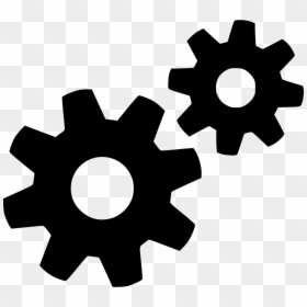 Clip Art Gear Wheel Icon - Gear Wheel Icon Png, Transparent Png - white gear png