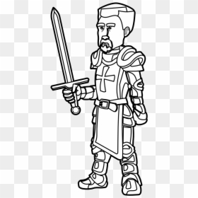 Knight Helmet Clipart - Knight Clipart Black And White, HD Png Download - greek helmet png