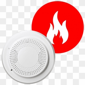 Protect Your Home With A Fire Alarm System From Ener-tel - Moving Circle Optical Illusion, HD Png Download - fire alarm png