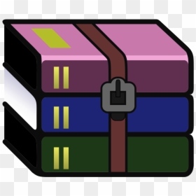 Rar Logo Png, Transparent Png - winrar png