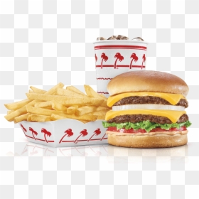 N Out Burger, HD Png Download - fries png