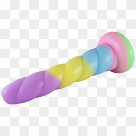 Rainbow Dildo Transparent Background, HD Png Download - unicorn horn png