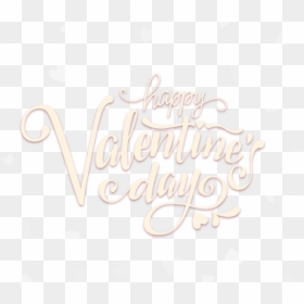 Calligraphy, HD Png Download - happy valentines day png