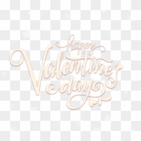 Calligraphy, HD Png Download - happy valentines day png