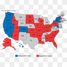 Democratic And Republican States 2019, HD Png Download - crystal ball png