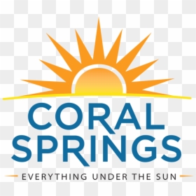 City Of Coral Springs Logo, HD Png Download - coral png