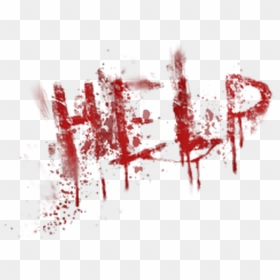 Help Me Blood Png, Transparent Png - bloody handprint png