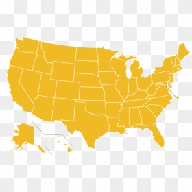 United States Of America Map Png, Transparent Png - america png