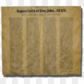 Magna Carta Of King John, HD Png Download - parchment png