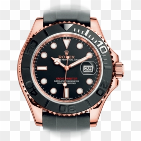Rolex Yacht Master Or Rose, HD Png Download - rolex png