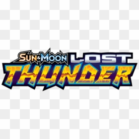 Pokemon Tcg Lost Thunder, HD Png Download - thunder png