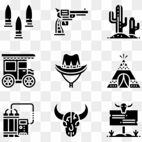 Emblem, HD Png Download - cowboy png
