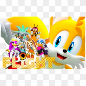 Sonic Heroes Fly Formation, HD Png Download - sonic the hedgehog png