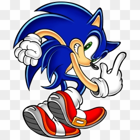 Sonic Adventure Official Art, HD Png Download - sonic the hedgehog png