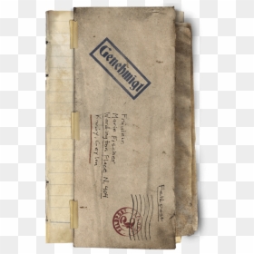 Letters Cod Zombies Paper Ww2, HD Png Download - call of duty png