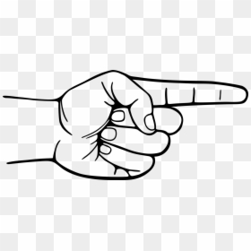 Clip Art Pointed Finger, HD Png Download - pointing finger png