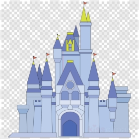 Magic Kingdom Castle Clipart, HD Png Download - cinderella png