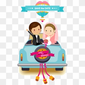 Cute Wedding Invitation Template, HD Png Download - save the date png