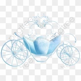 Cinderella Carriage Blue, HD Png Download - cinderella png
