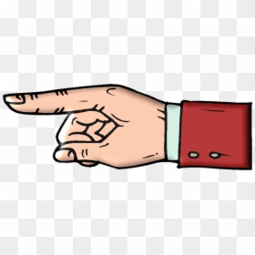 Png Hands Pointing Cartoon, Transparent Png - pointing finger png