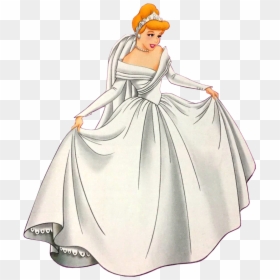 Gown, HD Png Download - cinderella png