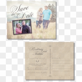 Picture Frame, HD Png Download - save the date png