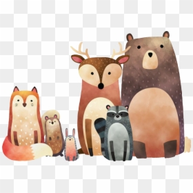 Transparent Woodland Animals Clipart, HD Png Download - animals png