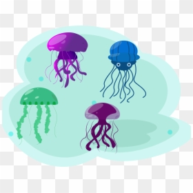 Illustration, HD Png Download - jellyfish png