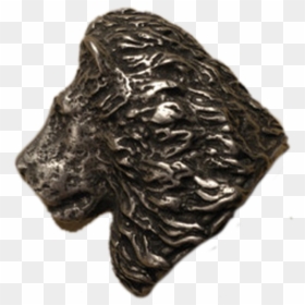 Bronze Sculpture, HD Png Download - lion head png