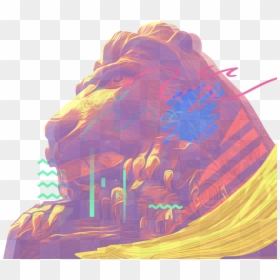 Lion Head Drawing Baguio, HD Png Download - lion head png