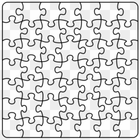 Silueta De Un Rompecabezas, HD Png Download - puzzle png